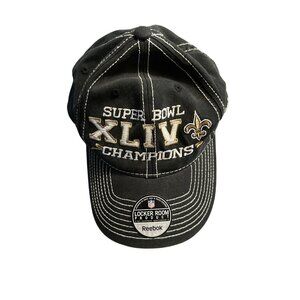 Reebok NFL New Orleans Saints Super Bowl XLIV Champions Cap Football